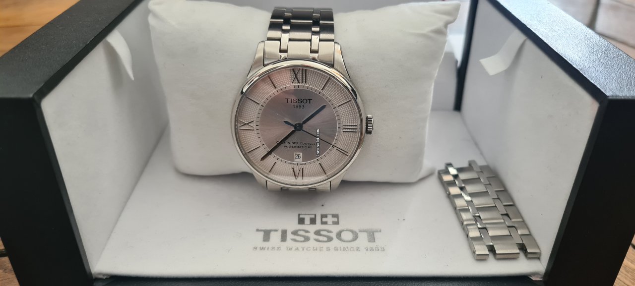 IMG_9081 Tissot Chemin de Tourelles Mens watch Unisex Automatic Steel T0994071103800 Replica 8