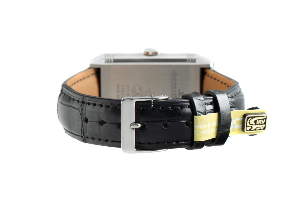 IMG_9081 Jaeger-LeCoultre Reverso Duoface Mens watch Unisex Manual winding Steel 215.8.D4 Replica 8