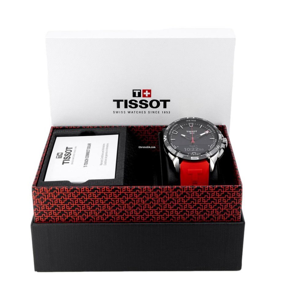 IMG_9081 Tissot Touch Mens watch Unisex Titanium T1214204705101 Replica 8