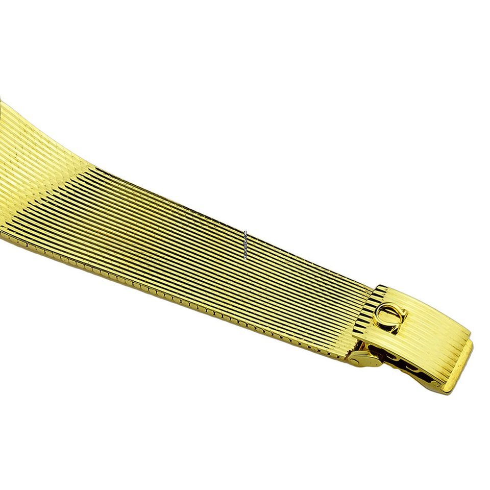 IMG_9081 Omega De Ville Mens watch Unisex Automatic Yellow gold 7284 159 Replica 8