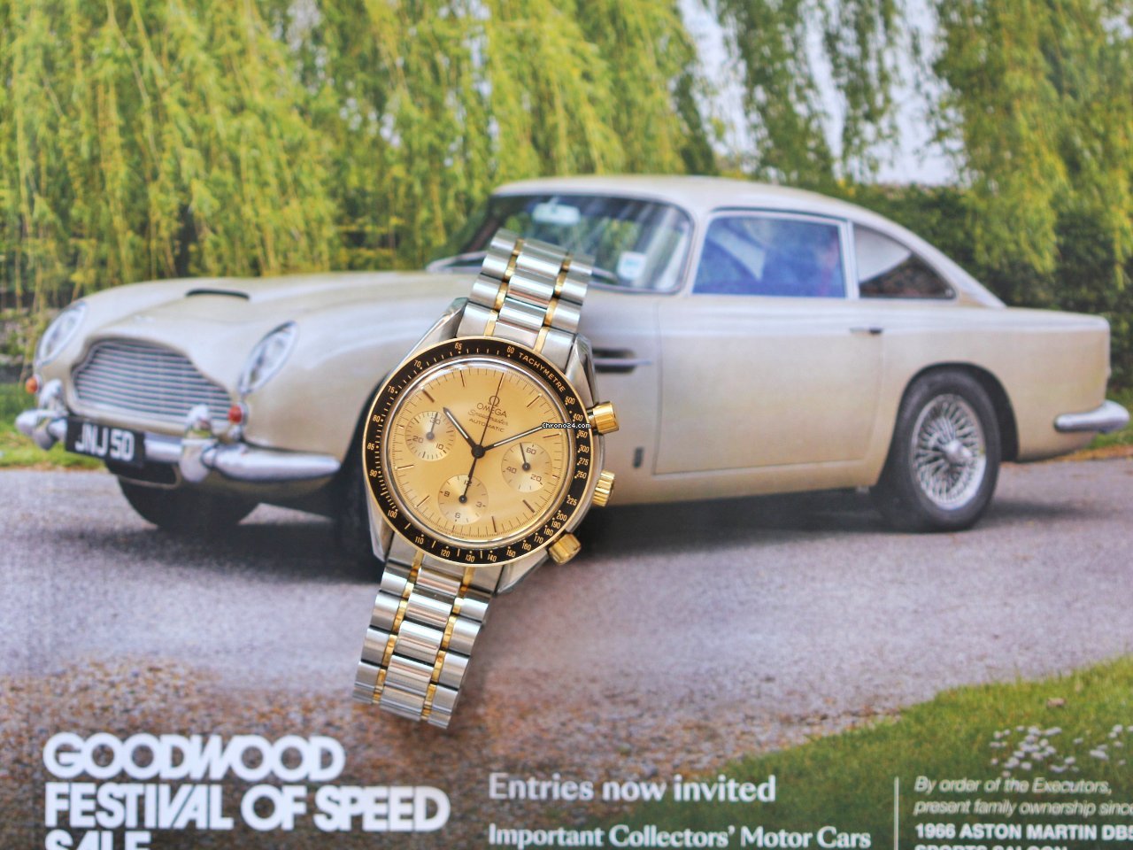 IMG_9081 Omega Speedmaster Mens watch Unisex Automatic Gold Steel 3310.10 Replica 8