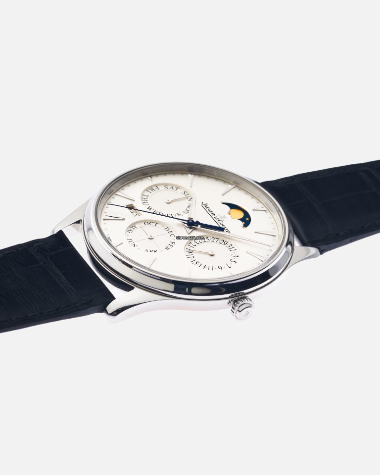 IMG_9081 Jaeger-LeCoultre Master Ultra Thin Perpetual Mens watch Unisex Automatic Steel Q130842J Replica 8