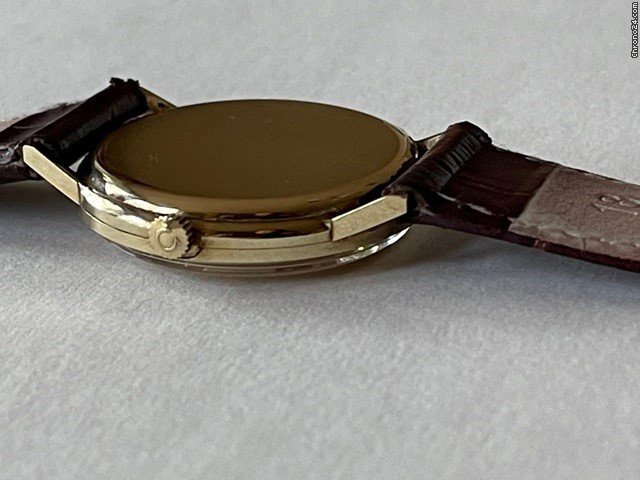 IMG_9081 Omega Geneve Mens watch Unisex Manual winding Yellow gold 132 051 Replica 8