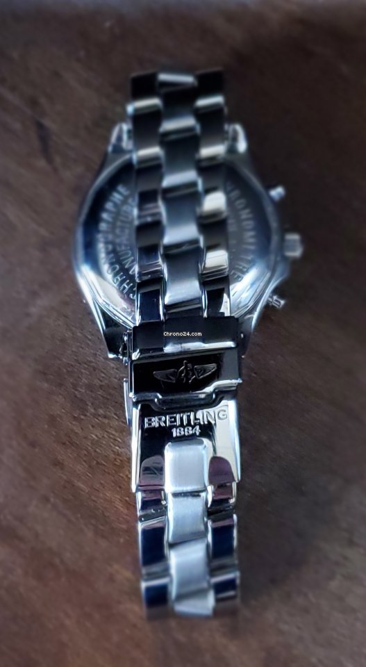 IMG_9081 Breitling Colt Chronograph Mens watch Unisex Quartz Steel A73350 Replica 8