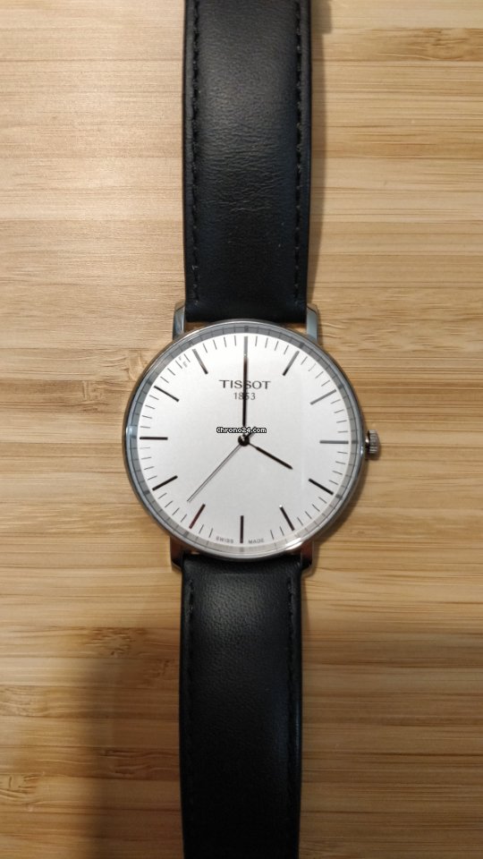 IMG_9081 Tissot T-Classic Mens watch Unisex Quartz Steel T1096101603100 Replica 8