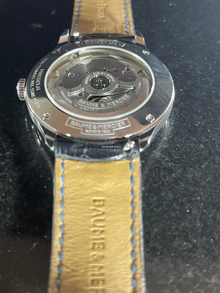 IMG_9081 Baume & Mercier Clifton Mens watch Unisex Automatic Steel 65834 Replica 8