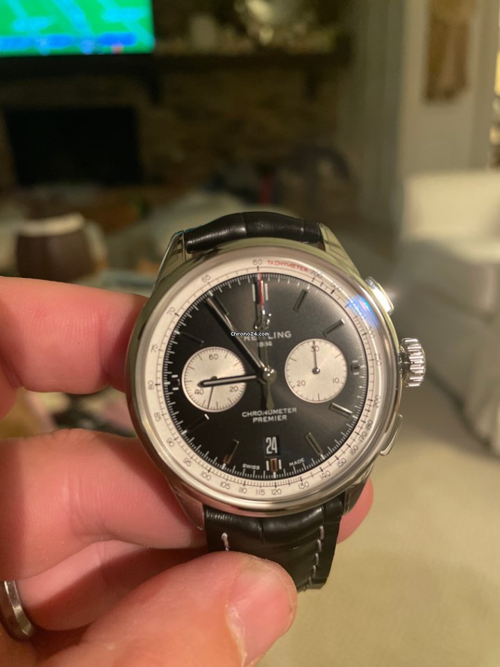 IMG_9081 Breitling Navitimer Mens watch Unisex Automatic Steel AB0118371B1P2 Replica 8