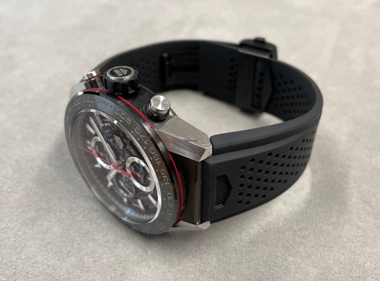 IMG_9081 TAG Heuer Carrera Calibre HEUER 01 Mens watch Unisex Automatic Steel CAR2A1Z-0 Replica 8