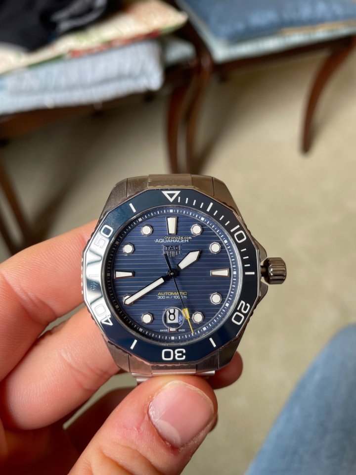 IMG_9081 TAG Heuer Aquaracer 300M Mens watch Unisex Automatic Steel WBP201B.BA0632 Replica 8