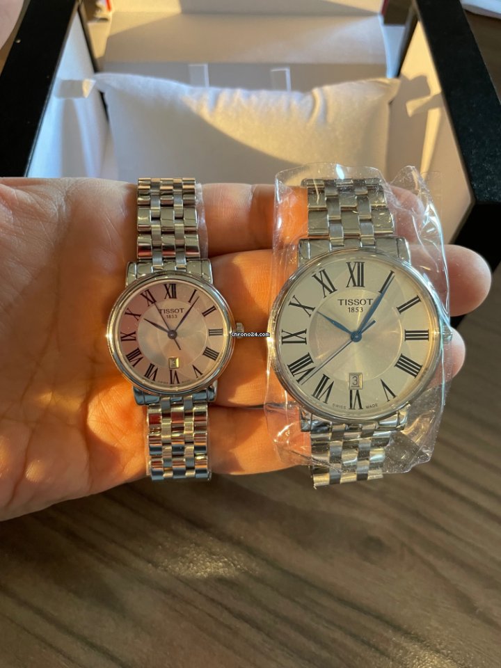 IMG_9081 Tissot Carson Mens watch Unisex Quartz Steel T1224101103300 Replica 8
