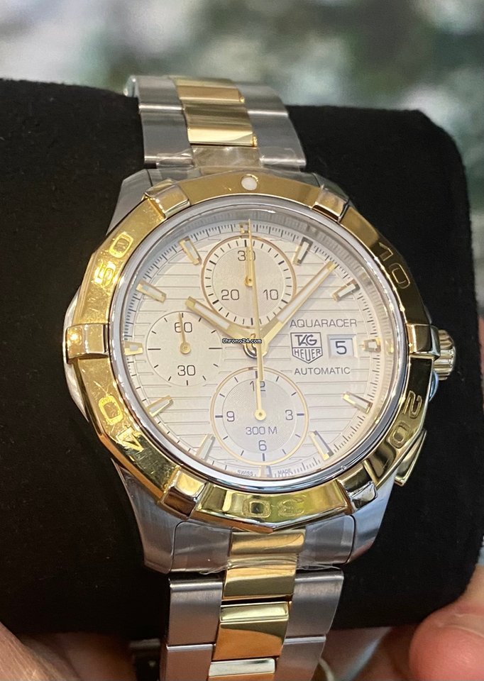 IMG_9081 TAG Heuer Aquaracer Mens watch Unisex Automatic Gold Steel CAP2120.BB0834 Replica 8