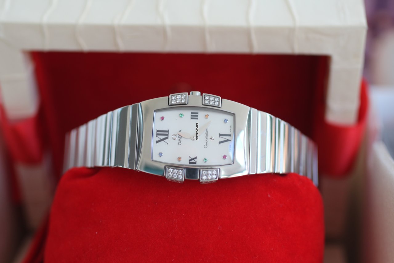 IMG_9081 Omega Constellation Womens watch Quartz Steel 1586.79.00 Replica 8