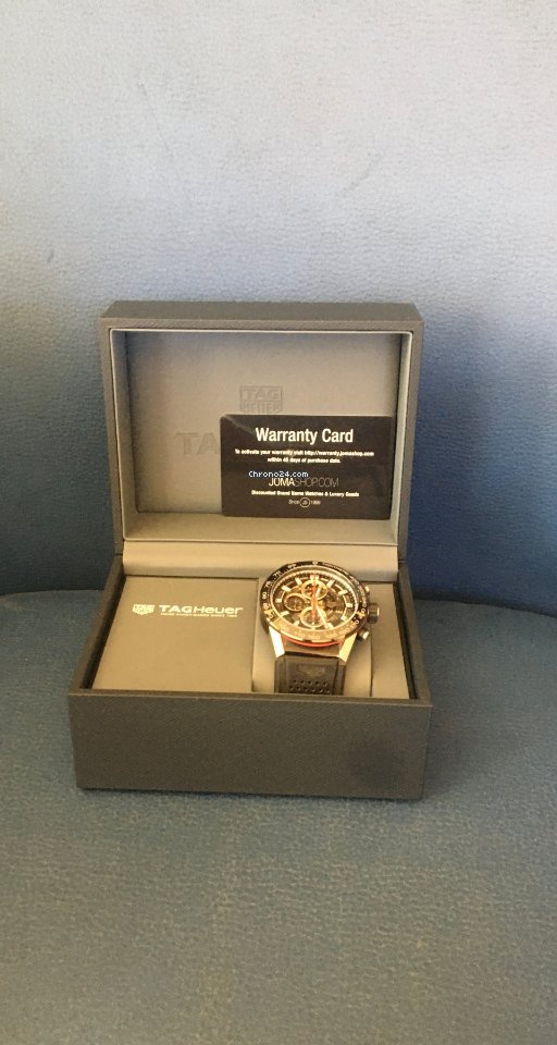 IMG_9081 TAG Heuer Carrera Calibre HEUER 01 Mens watch Unisex Automatic CAR2A1Z-0RTX3670 Replica 8