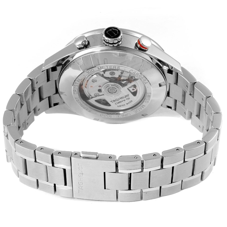 IMG_9081 TAG Heuer Carrera Calibre 16 Mens watch Unisex Automatic Steel CV2A12.FC6236 Replica 8