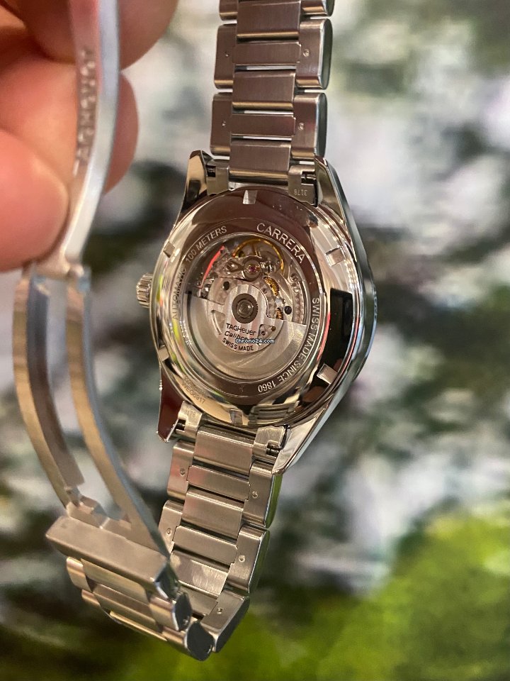 IMG_9081 TAG Heuer Carrera Calibre 5 Mens watch Unisex Automatic Steel WAR201E.BA0723 Replica 8