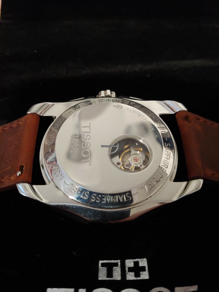 IMG_9081 Tissot Couturier Mens watch Unisex Automatic Gold Steel T035.627.11.031.00 Replica 8