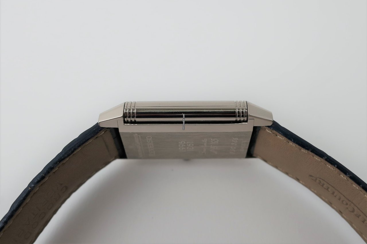 IMG_9081 Jaeger-LeCoultre Reverso Classique Mens watch Unisex Manual winding White gold 250.3.86 Replica 8