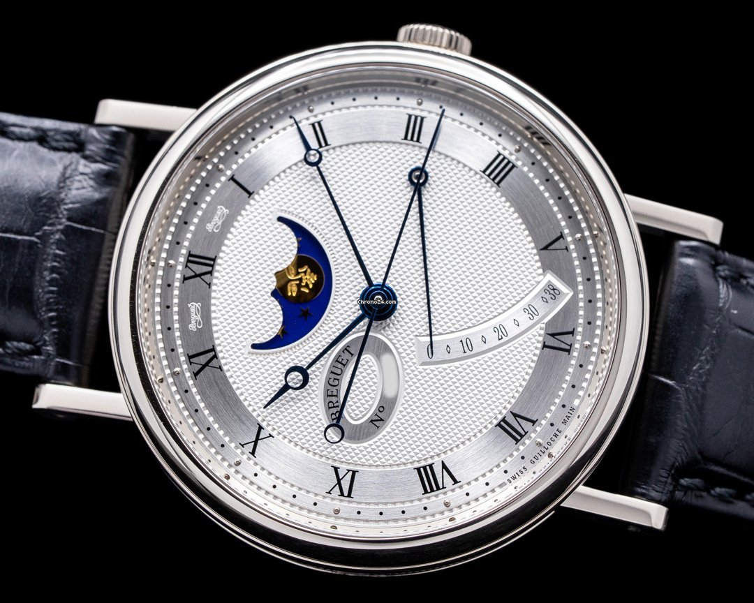IMG_9081 Breguet Classique Mens watch Unisex Automatic White gold 7787BB 29 9V6 Replica 8