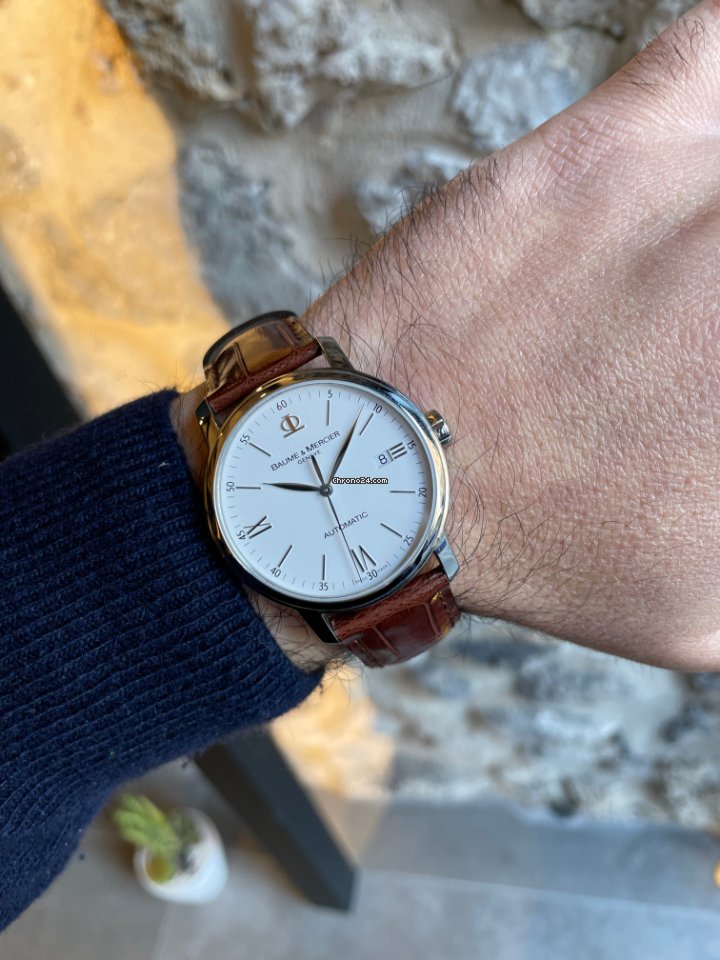 IMG_9081 Baume & Mercier Classima Mens watch Unisex Automatic Steel 6554 Replica 8