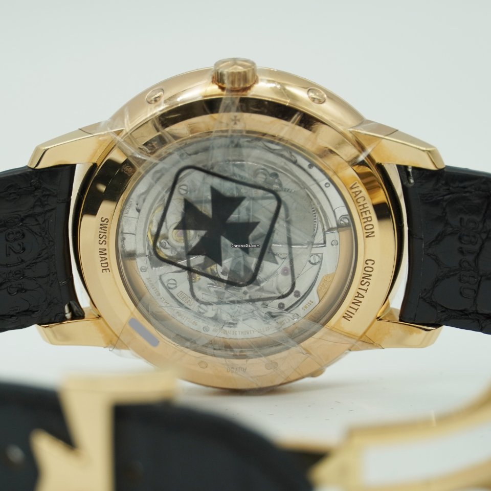 IMG_9081 Vacheron Constantin Patrimony Mens watch Unisex Automatic Rose gold 43175 000R-B343 Replica 8