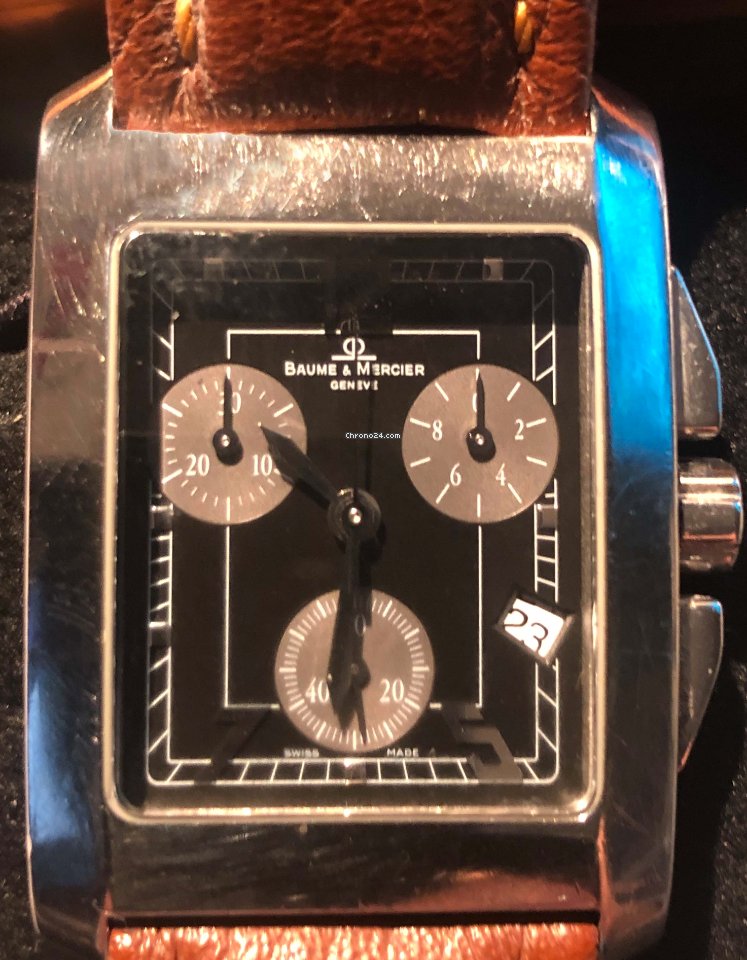 IMG_9081 Baume & Mercier Hampton Mens watch Unisex Quartz Steel M0A08809 Replica 8