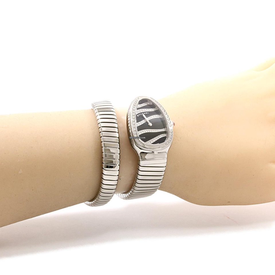 IMG_9081 Bulgari Serpenti Womens watch Quartz SP35S SP35BDSDS.1T 102439 Replica 8