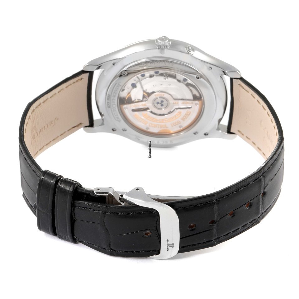 IMG_9081 Jaeger-LeCoultre Master Ultra Thin Reserve de Marche Mens watch Unisex Automatic Steel Q1378420 Replica 8