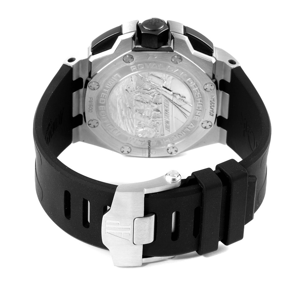 IMG_9081 Audemars Piguet Royal Oak Offshore Chronograph Mens watch Unisex Automatic Platinum 26062PT.OO.A002CA.01 Replica 8