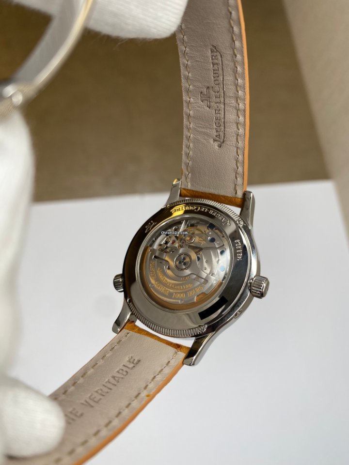 IMG_9081 Jaeger-LeCoultre Master Geographic Mens watch Unisex Automatic Steel 142.8.92.S Replica 8