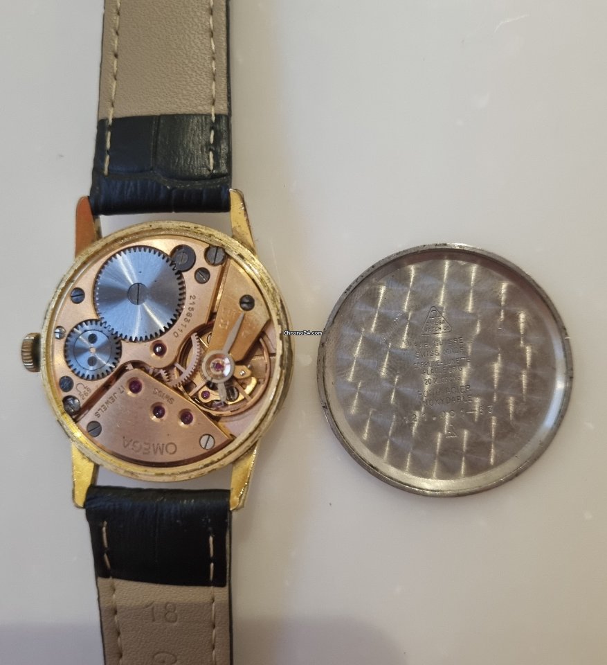 IMG_9081 Omega Mens watch Unisex Manual winding Gold Steel 121.001-63 Replica 8