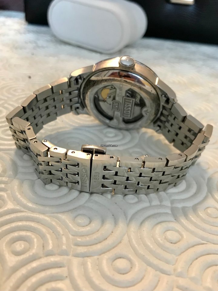 IMG_9081 Tissot Le Locle Mens watch Unisex Automatic Steel T0064281103800 Replica 8