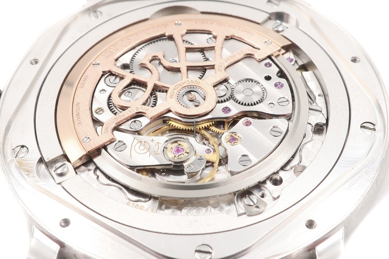 IMG_9081 Audemars Piguet Jules Audemars Mens watch Unisex Automatic White gold 15180BC.00.A002CR.01 Replica 8
