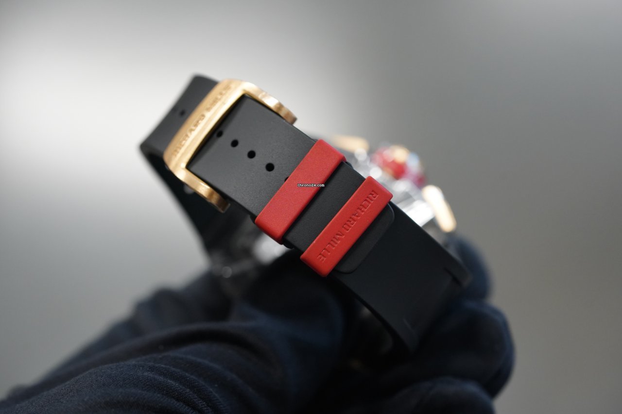 IMG_9081 Richard Mille RM 011 Mens watch Unisex Automatic Carbon RM011 NTPT Replica 8