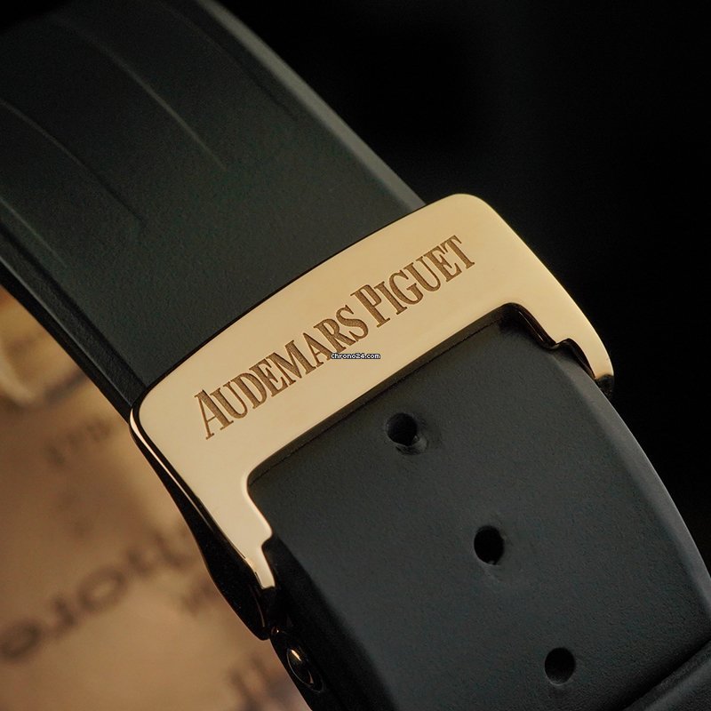 IMG_9081 Audemars Piguet Royal Oak Offshore Chronograph Mens watch Unisex Rose gold 25940OK.OO.D002CA.01 Replica 8