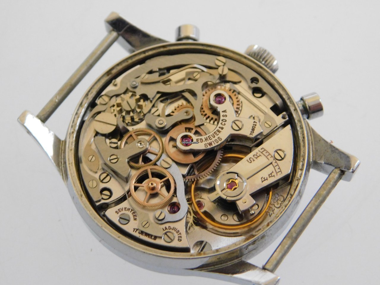 IMG_9081 TAG Heuer Carrera Mens watch Unisex Manual winding Steel Carrera Caliber 22 Replica 8