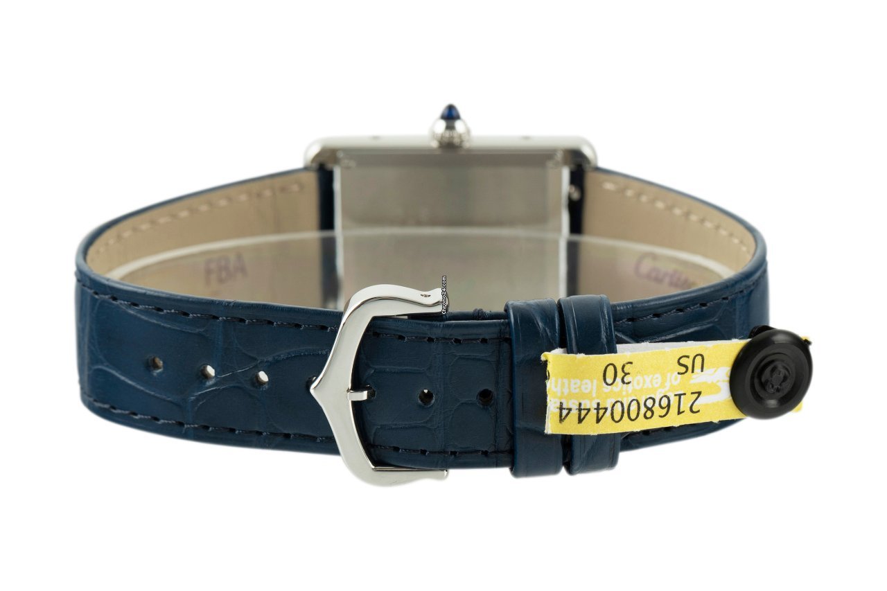 IMG_9081 Cartier Tank Mens watch Unisex Quartz Steel WSTA0055 Replica 8