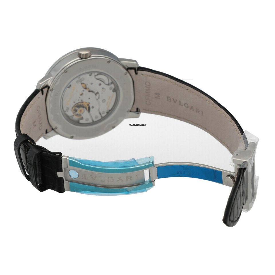 IMG_9081 Bulgari Mens watch Unisex Manual winding Steel 101870 Replica 8