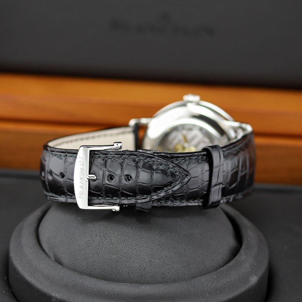 IMG_9081 Blancpain Villeret Ultra-Slim Mens watch Unisex Automatic Steel 6651-1143-55b Replica 8
