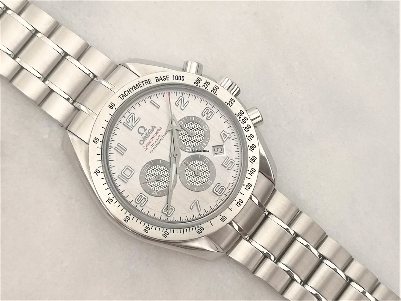 IMG_9081 Omega Speedmaster Broad Arrow Mens watch Unisex Automatic Steel 32110425002001 Replica 8