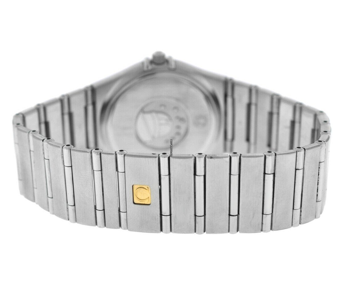 IMG_9081 Omega Constellation Mens watch Unisex Quartz Steel 1512.30 Replica 8