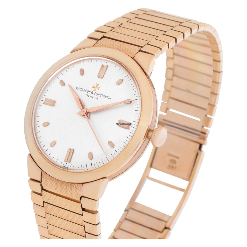 IMG_9081 Vacheron Constantin Mens watch Unisex Automatic Rose gold 6075 Replica 8