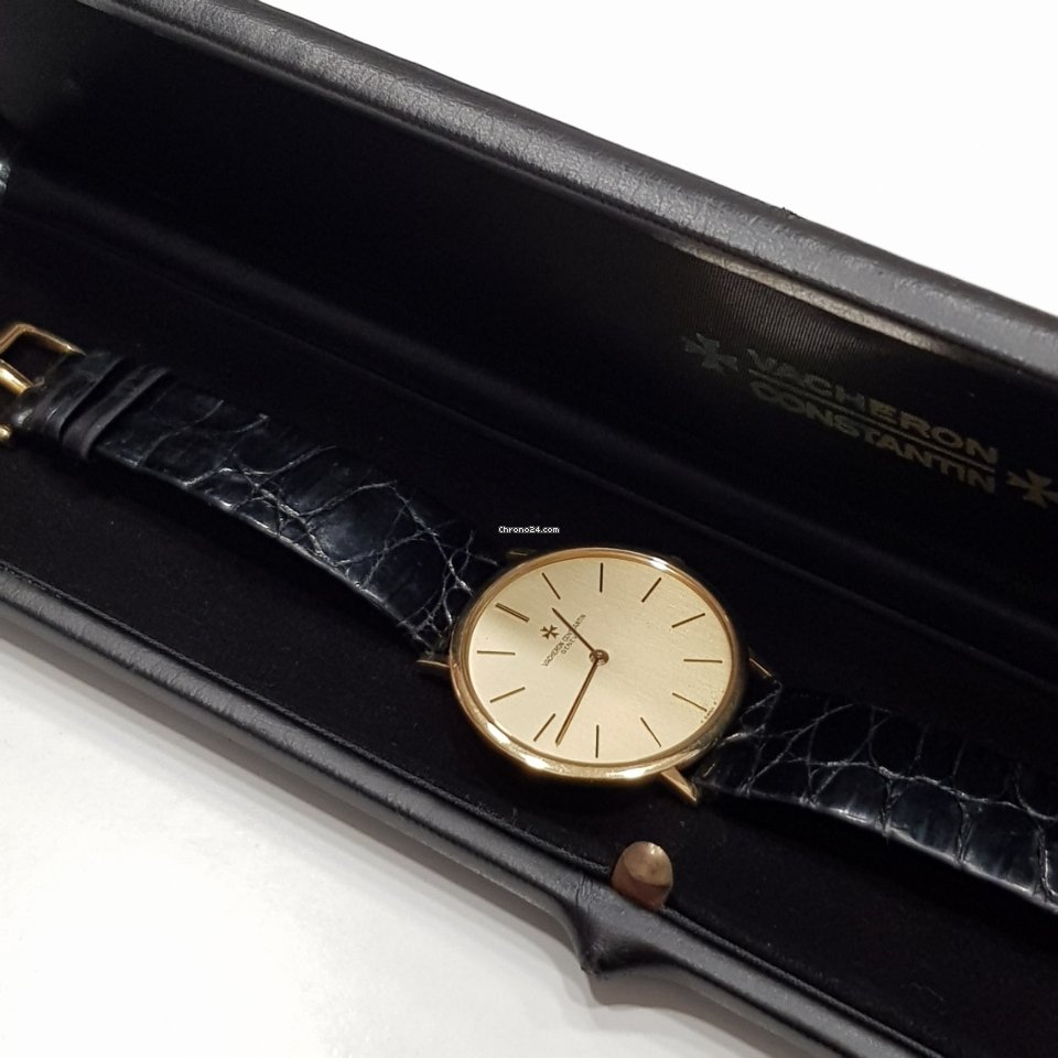 IMG_9081 Vacheron Constantin Patrimony Mens watch Unisex Manual winding Yellow gold 39004 Replica 8