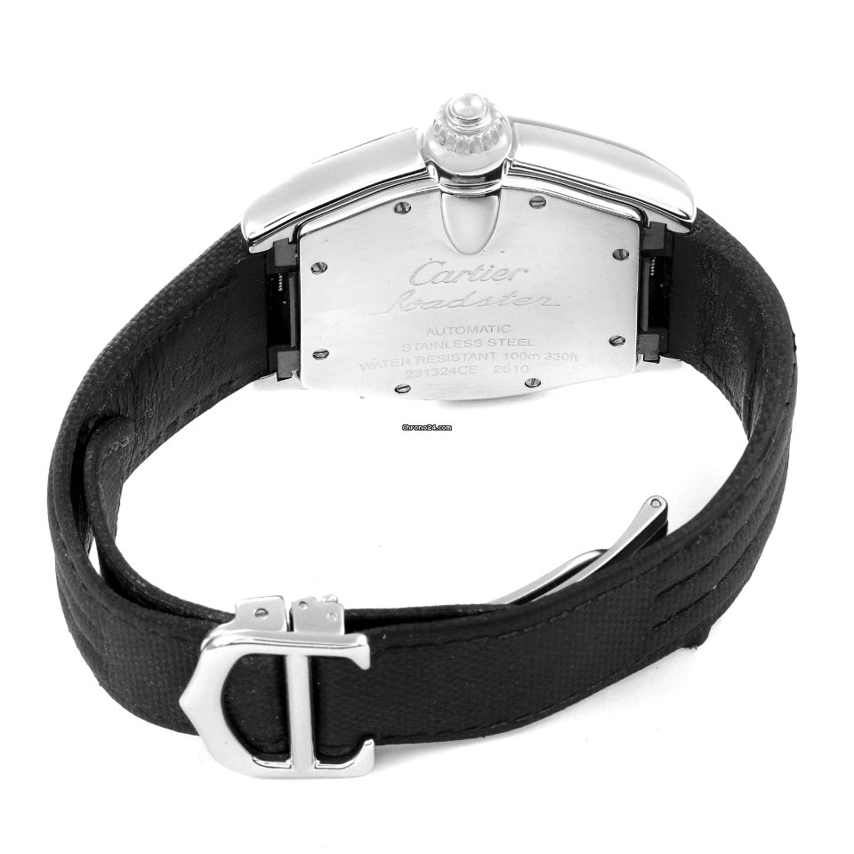 IMG_9081 Cartier Roadster Mens watch Unisex Automatic Steel W62025V3 Replica 8