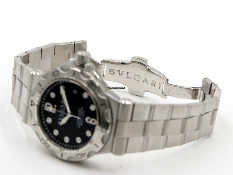 IMG_9081 Bulgari Diagono Mens watch Unisex Automatic Steel DP42SSD Replica 8