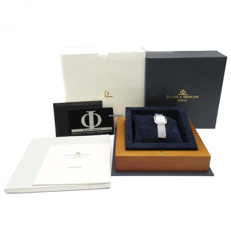 IMG_9081 Baume & Mercier Womens watch Quartz White gold 18259 Replica 8