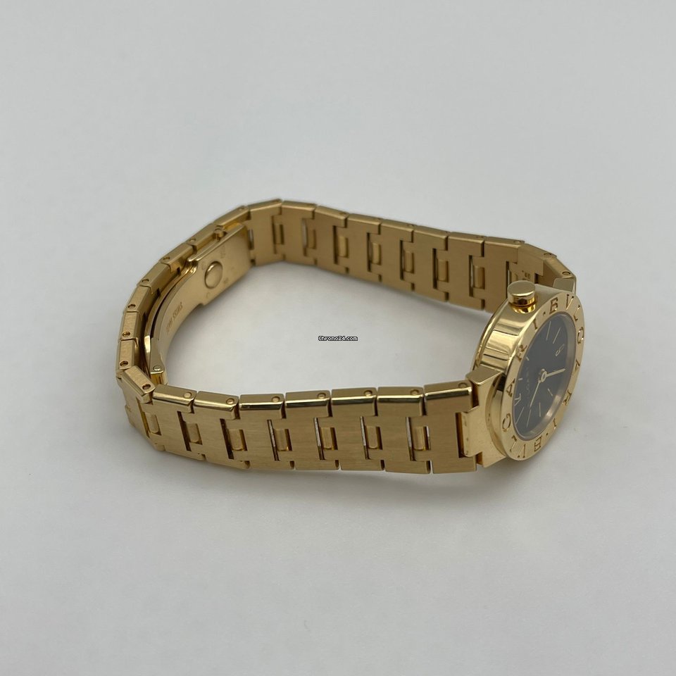 IMG_9081 Bulgari Bulgari Womens watch Quartz Yellow gold BB 23 GG Replica 8