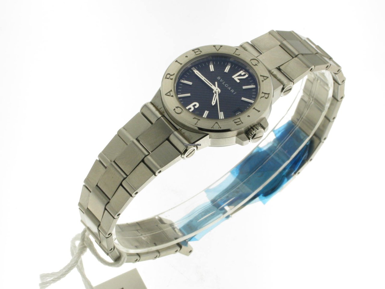 IMG_9081 Bulgari Diagono Mens watch Unisex Quartz Steel DG29BSSD Replica 8