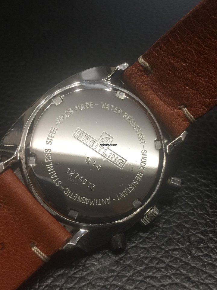 IMG_9081 Breitling Mens watch Unisex Manual winding Steel 814 Replica 8