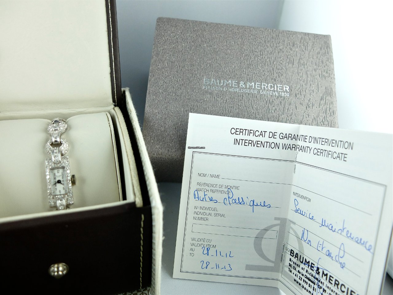 IMG_9081 Baume & Mercier Womens watch Manual winding Platinum 0000 Replica 8
