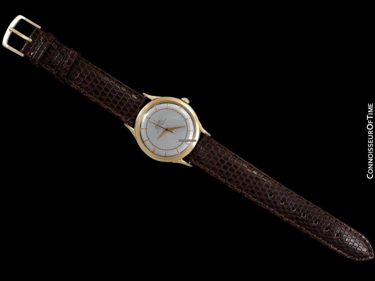 IMG_9081 Omega Globemaster Mens watch Unisex Automatic Yellow gold 6244 Replica 8